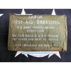 LARGE FIRST AID DRESSING WW2 (MARRON)