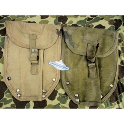HOUSSE DE PELLE ARMEE DANOISE APRES 1960 OCC.