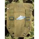 HOUSSE DE PELLE ARMEE DANOISE APRES 1960 OCC.
