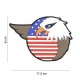 PATCH 3D STAR & STRIPES EAGLE