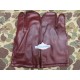 GANTS CUIR BRUN A.F.