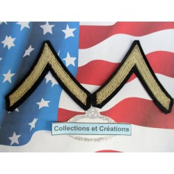 GALLONS DE 1er CLASSE HIVERS US WW2