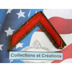 CHEVRON ROUGE DEMOBILISATION WW1