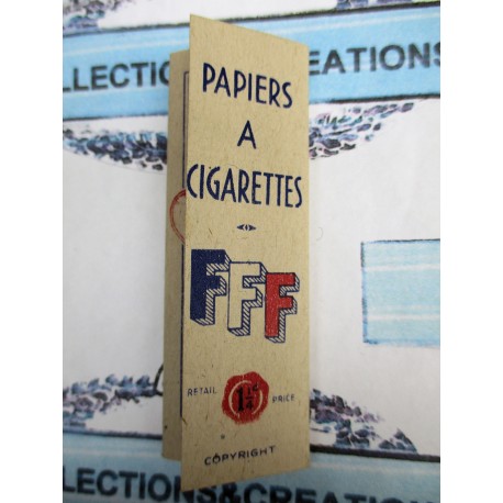 PAPIERS A CIGARETTES FFF WW2
