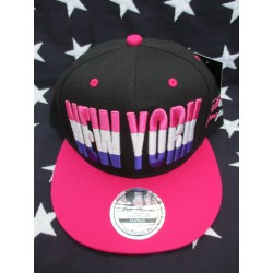 CASQUETTE NEW YORK PINK