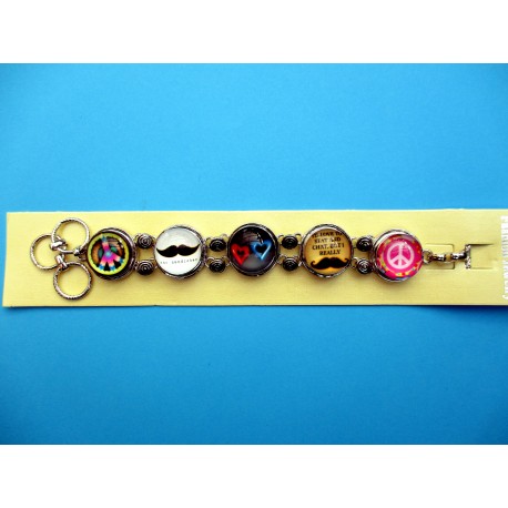 BRACELET LUXE BADGE LOVE