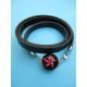 BRACELET NOIR ROSACE