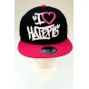 CASQUETTE I LOVE HATERS