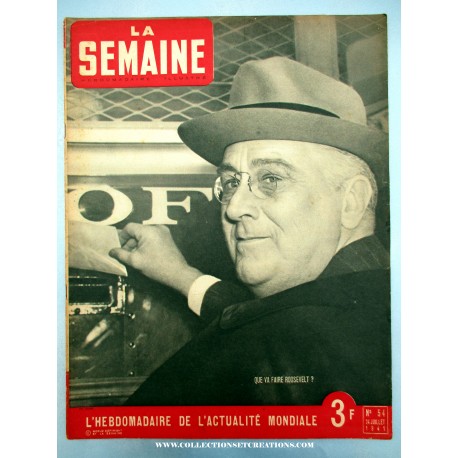 LA SEMAINE N°54 24 JUIL 1941