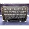 PACKET FIRST-AID M1942