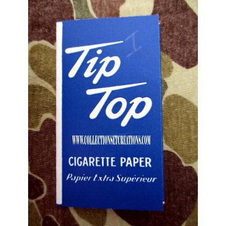 POCHETTE DE PAPIER CIGARETTES "TIP TOP"