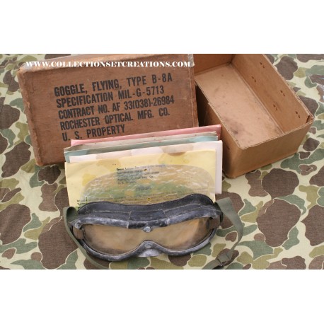 GOGGLES ,FLYING ,TYPE B-8A M-1944