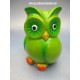 PETITE TIRELIRE HIBOU VERT