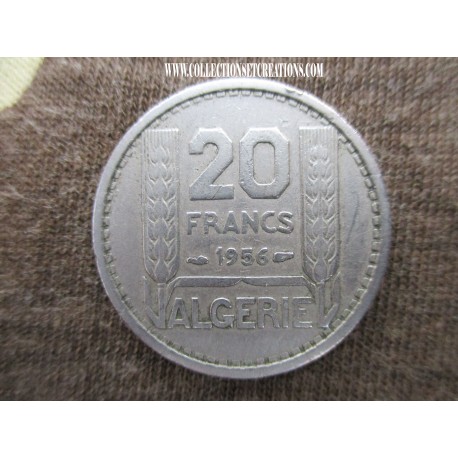 20 FRANCS 1956 ALGERIE