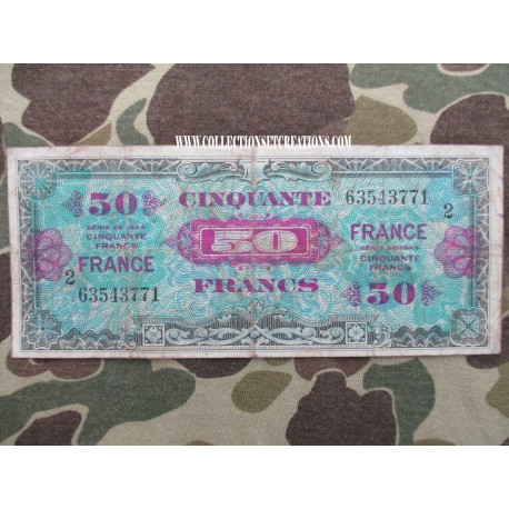 BILLET 50F SERIE 2 FRANCE