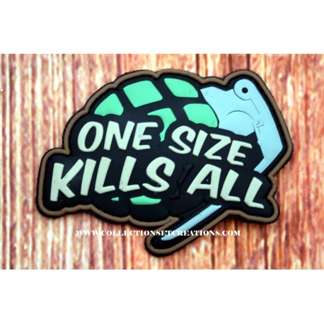 PATCH 3D PVC ONE SIZE KILLS ALL