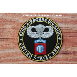 PATCH ROND 82nd AIRBORNE