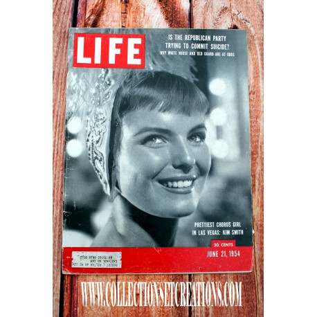 LIFE MAGAZINE 21 JUIN 1954