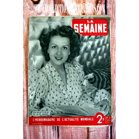 LA SEMAINE N°35 13 MARS 1941