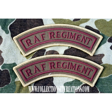 TITRE D'EPAULE R.A.F REGIMENT