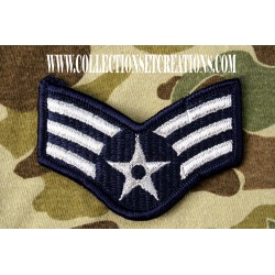 PATCH AIR FORCE SENIOR AIRMAN BLUE