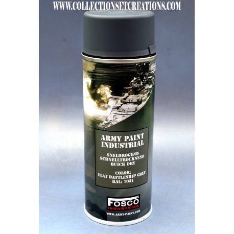 PEINTURE ARMY FLAT BATTLESHIP GREY