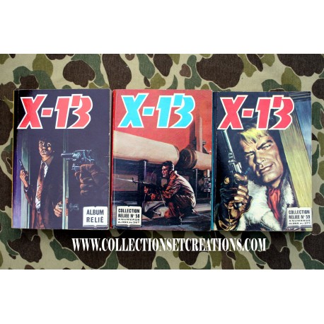BD LOT 3 ALBUMS X-13 N°0/58/59