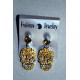 BOUCLES D'OREILLES SKULLS COULEUR OR