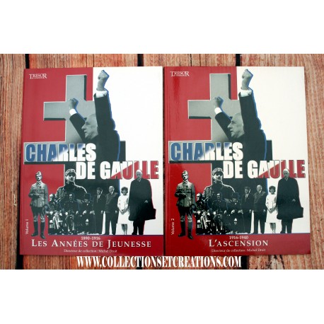 LOT 2 LIVRES CHARLES DE GAULLE