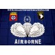 FLAG AIRBORNE BLUE EMBLEME " 5'x3' "