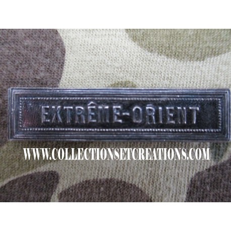 BARRETTE DE MEDAILLE "EXTREME-ORIENT"