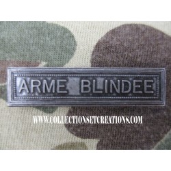 BARRETTE DE MEDAILLE "ARME BLINDEE"