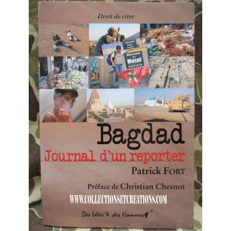 BAGDAD JOURNAL D'UN REPORTER