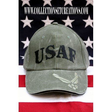 CASQUETTE USAF GREEN