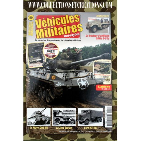 VEHICULES MILITAIRES MAGAZINE N°50