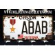 PLAQUE BRONZE STAR VETERAN OREGON ABAB