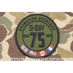 PATCH D-DAY 75th 1944-2019