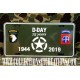 PLAQUE D-DAY 75 YEARS STAR 1944-2019