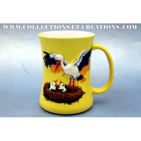 MUG LA CIGOGNE EN RELIEF