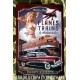 PLAQUE PIN-UP PLANES TRAINS & AUTOMOBILES